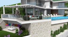 Luxury Sea View House for Sale in Kalkan – master bedroom (image 16)