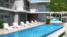 Exterior space showcasing premium construction material application