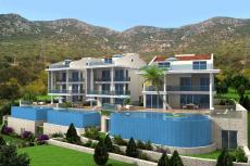 Interior space with elevation ensuring private view maintenance