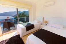 Furnished Luxury Villa for Sale in Kalkan – pool area (image 9)