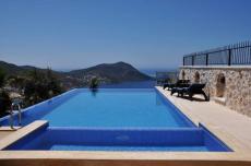 Furnished Sea View House for Sale in Kalkan – bedroom (image 4)