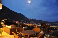 Furnished Sea View House for Sale in Kalkan – garden view (image 8)