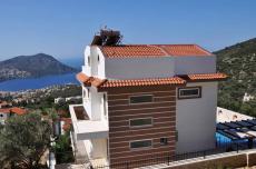 Furnished Sea View House for Sale in Kalkan – sea view (image 12)