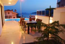 Beautiful Sea View Villa for Sale in Kalkan – garden view (image 8)