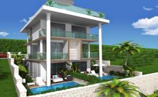 Exclusive Sea View House Near the Coast in Kalkan – living room (image 2)