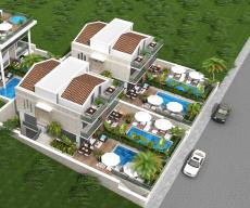 Exclusive Sea View House Near the Coast in Kalkan – garden view (image 8)