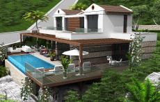 Garden area showcasing investment positioning through design