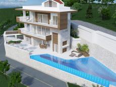 Exterior elevation supporting separate family or rental occupancy